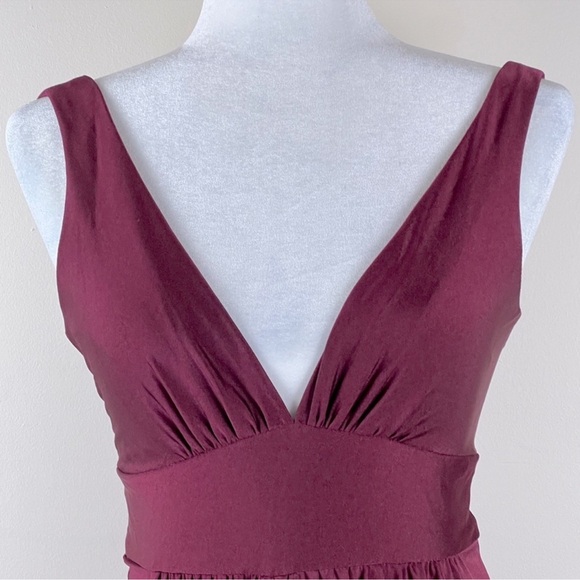 La femme dark dark berry dress - Picture 14 of 14